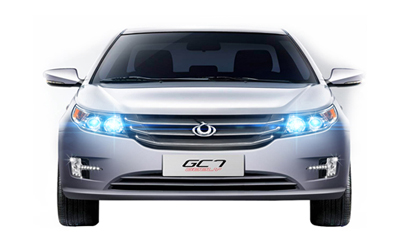 汽車配件工業(yè)設(shè)計(jì)-吉利GC7前大燈