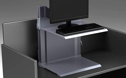 辦公桌面升降臺