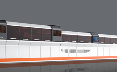 數(shù)字化布料系統(tǒng)工業(yè)設(shè)計-陶瓷機械外觀設(shè)計